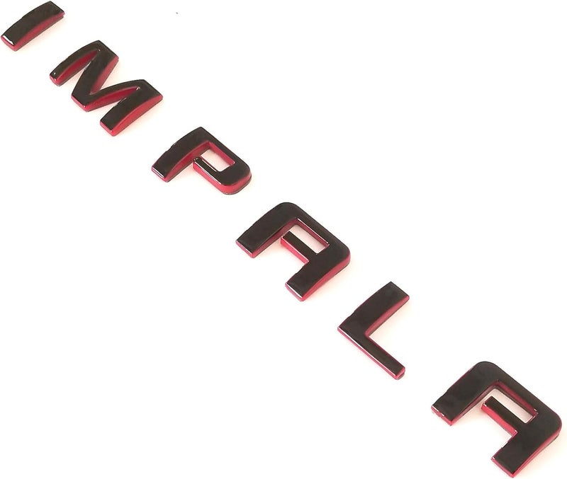 Yoaoo Black Impala Nameplate Emblem Badge - Image 2