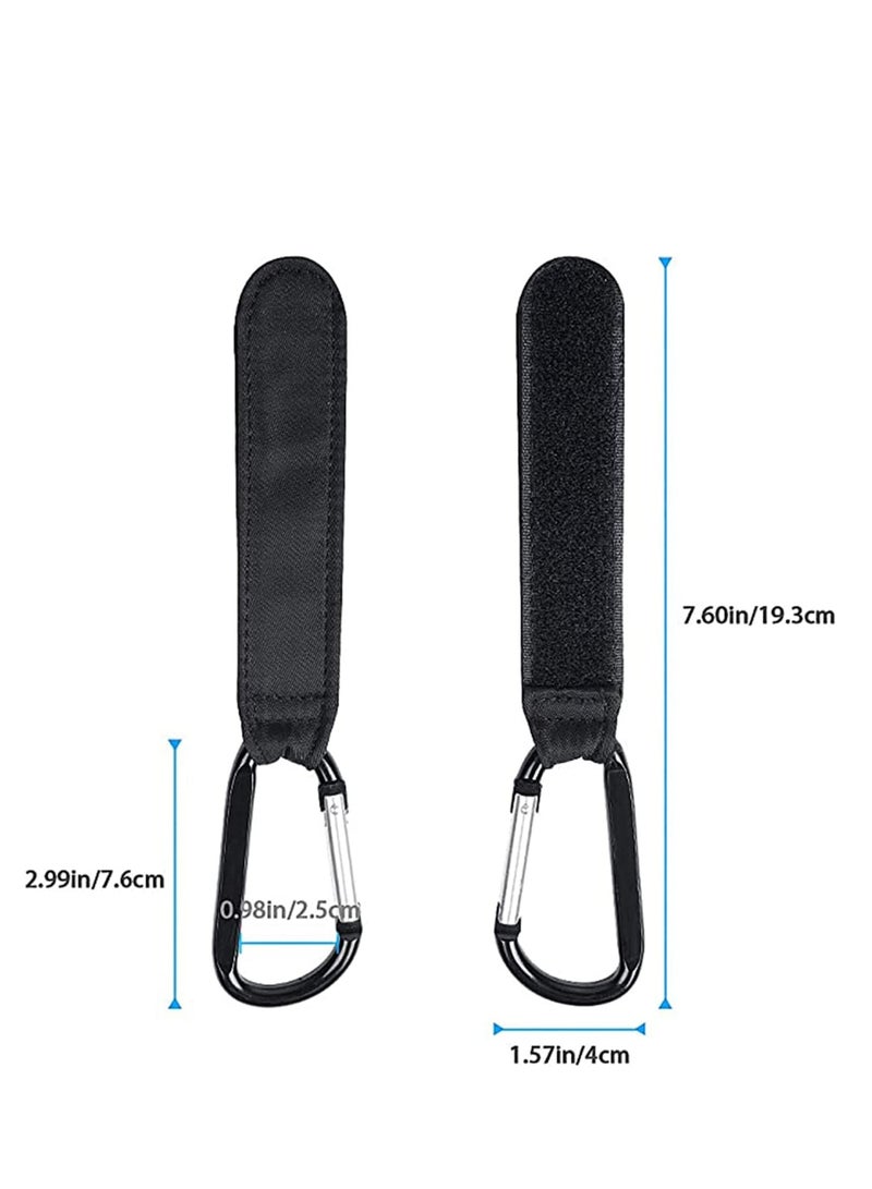 Buggy Clips Stroller Hook Carabiner Hook Used to Hang Shopping Bags Lunch Pouch or Baby Supplies on Stroller for Outdoor 2Pcs - Image 4