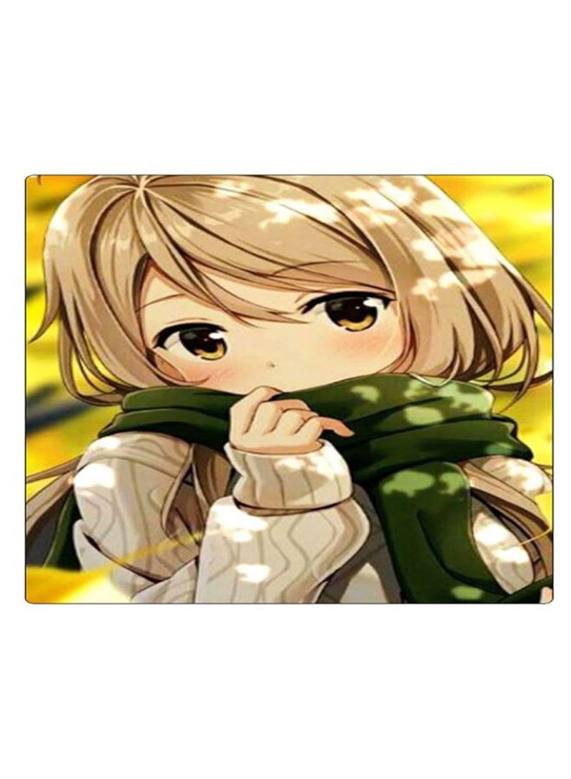 RKN Printed Anti-Slip Gaming Mouse Pad Multicolour