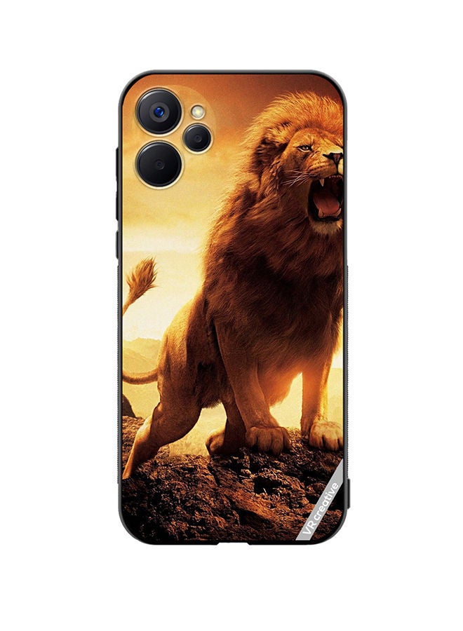 VR CREATIVE Protective Case Cover For Realme 9i 5G Lion King Design Multicolour - Image 1