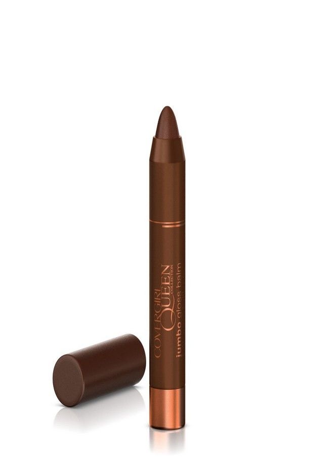 CoverGirl - COVERGIRL Queen Jumbo Gloss Balm Brown Sugar Q863, .13 oz (packaging may vary) - Image 1
