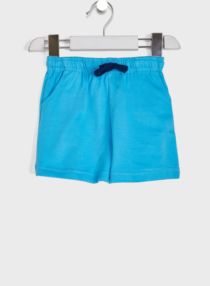 Nautinati Round Neck T-Shirt With Shorts