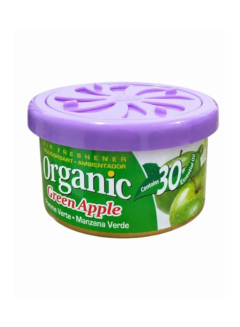 LD Car Air Freshener Can With green apple Scent With Perfect Design, Premium And Eco-Friendly Material