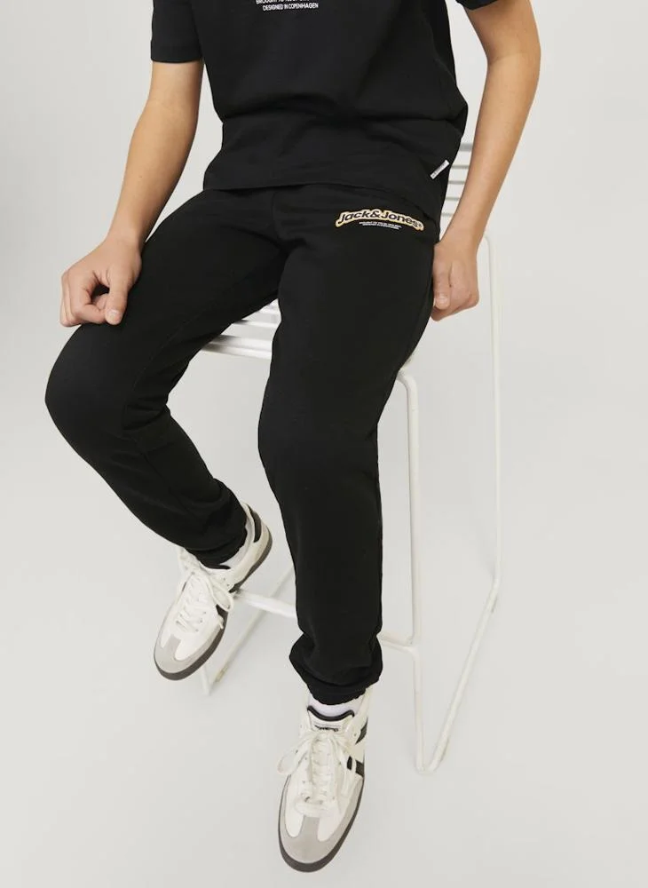 جاك وجونز جونيور Kids Logo Print Sweatpants