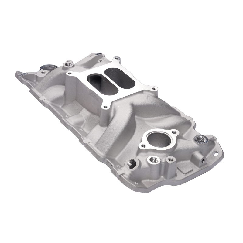 NEWZQ Aluminum Performer EPS Intake Manifold Replacement for Chevy Small Block 305 350 383 1955-1986 2701 - Image 1