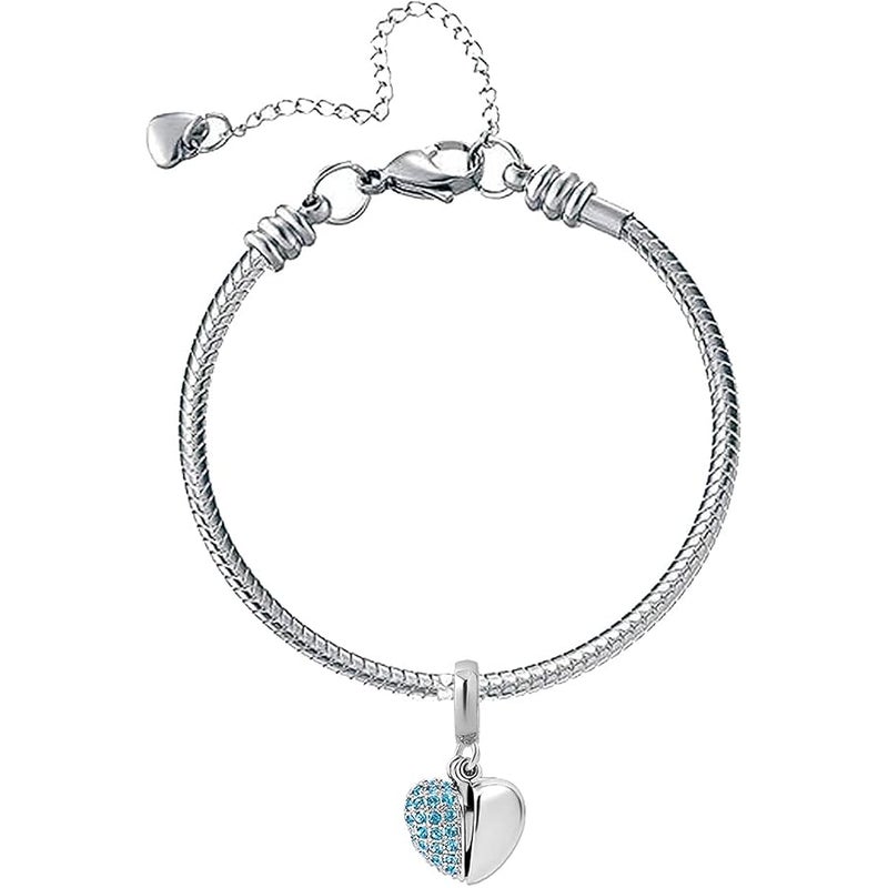 KunBead Daughter Heart I Love You Birthstone Dangle Charms for Bracelets Necklace Birthday Gift for Women Girls - Image 5