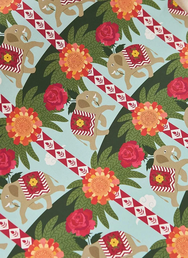Chumbak  Royal Tuskar Wrapping Paper  | Best Price UAE