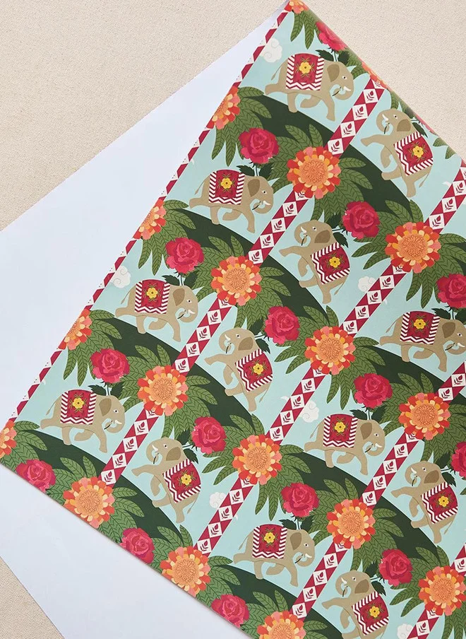 Chumbak  Royal Tuskar Wrapping Paper  | Best Price UAE