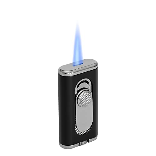 Xikar Verano Flat Flame Cigar Lighter Attractive Gift Box Elegant Metal Construction Black - Image 3