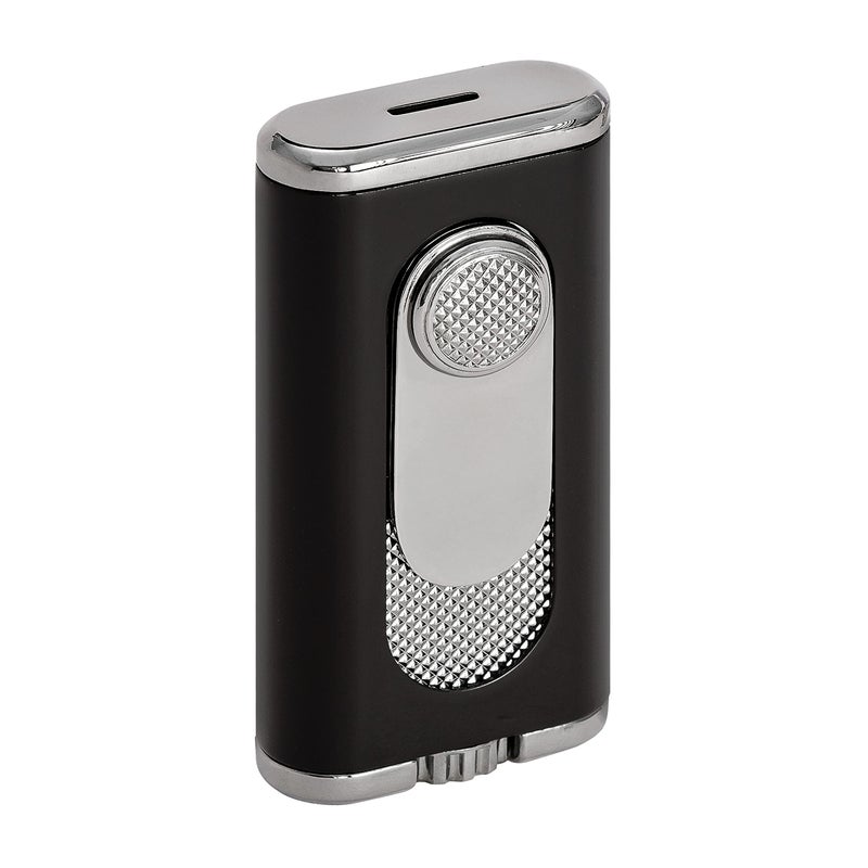 Xikar Verano Flat Flame Cigar Lighter Attractive Gift Box Elegant Metal Construction Black - Image 2