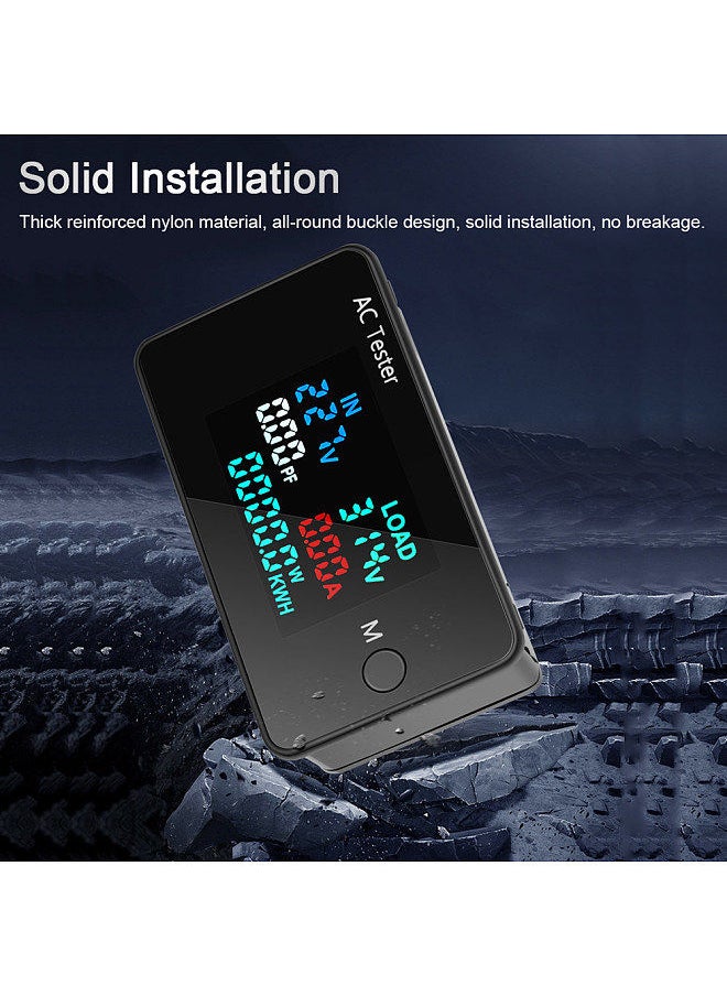 Generic AC Dual Voltage Digital Tester 0-500V Voltmeter 0-100A Ammeter Professional Electricity Power Test Meter Electrician Consumption Monitor Tools  - Image 5