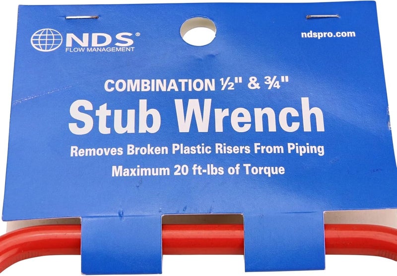 NDS SW-0500-C 1/2 and 3/4-Inch Stub Wrench, Red - Image 5