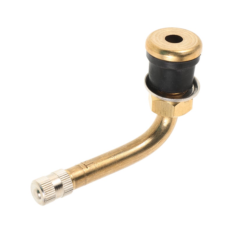 Vacuum Tubeless Tire Valve Stem Copper Tire Valve Easy Installation and Leak-Proof Tubeless Vacuum Short Valve for Trucks and Buses (TR570C) - Image 1