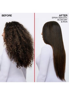 REDKEN Redken Spray Smooth Anti Frizz Hair Spray | Frizz Control and Heat Protection | Instant Smoother | With Citric Acid | Paraben, Sulfate & Silicone-Free| 7.5 Oz  - Image 2