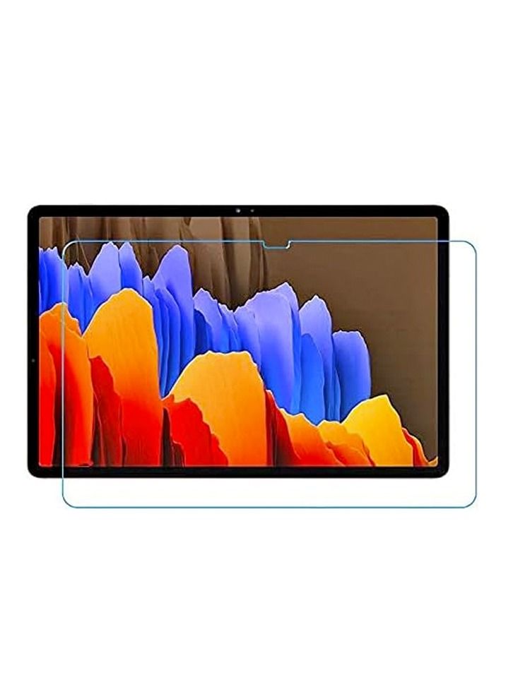 Galaxy Tab S7 FE Screen Protector Clear Tempered Glass for Galaxy Tab S7 FE 5G (12.4 Inch) SM-T730 / SM-T736B (Clear)