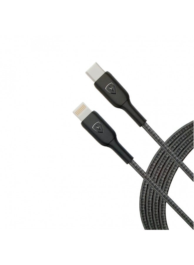 سبون كيبل USB C الى لايثينج أصلي و بجودة عالية بطول 1.2 متر من سبون, متوافق مع آيفون 14 بروماكس/ 14 برو/ 14 بلس/ 14/ 13/ 12/ 11/ 8/ 7/ X/ Xs Max / و أجهزة الايباد - Image 2