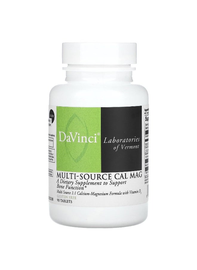 DaVinci Laboratories DaVinci Laboratories, Multi-Source Cal Mag, 90 Tablets  - Image 1