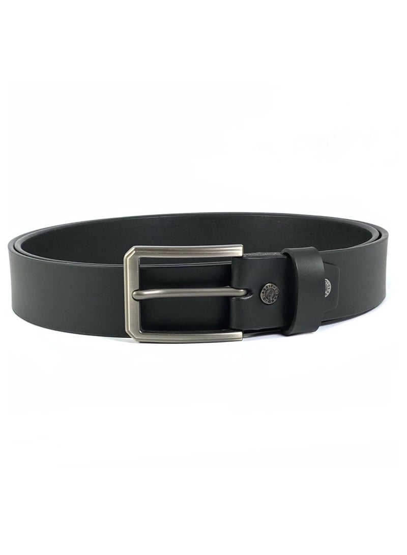 Classic Milano Genuine Leather Belt for Men – Formal & Semi-Casual Men's Belts | Stylish Party Wear Man Belt | Durable Leather Belt for Casual Outfits & Gifts - Image 4