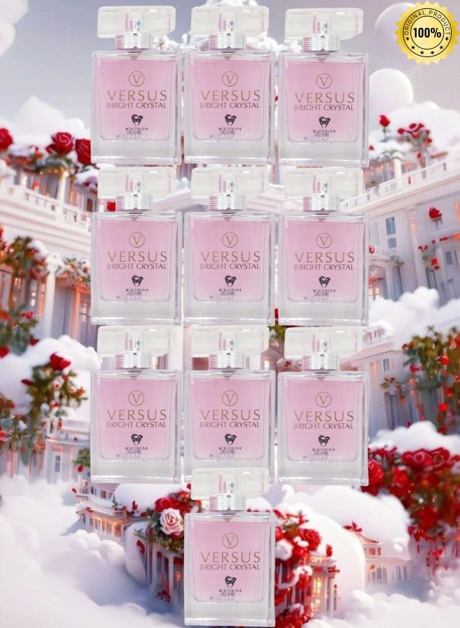 كيسم 10 قطع عطر فيرسوس برايت كريستال كيسيم 100 مل - Image 1