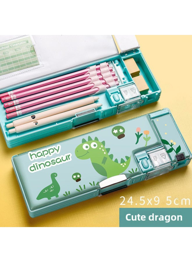 Kaba Bear Pencil Case Creative Boys Pencil Bag Stationery Box Multifunctional Primary School Children Kindergarten Boys - Image 1