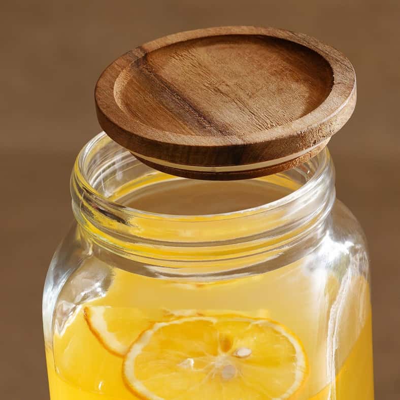 Pan Home Hurley 3-Piece Drink Dispenser With Metal Stand 2.2L - Clear - Image 3