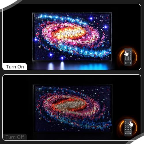 Nitemode LED Light Kit Compatible with Lego The Milky Way Galaxyk 31212 Upgraded Remote Control MultiLight Effect Sequence Design Lighting AccessoriesNo Model - Image 5