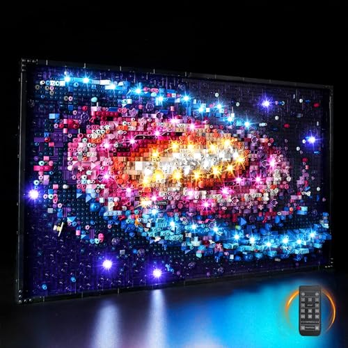 Nitemode LED Light Kit Compatible with Lego The Milky Way Galaxyk 31212 Upgraded Remote Control MultiLight Effect Sequence Design Lighting AccessoriesNo Model - Image 1