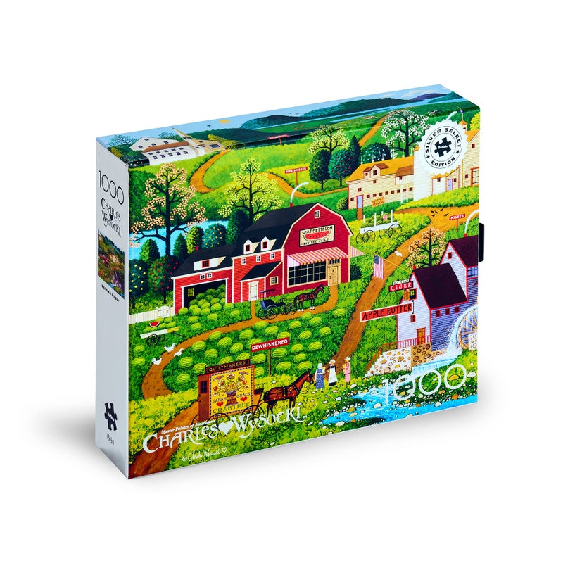 Buffalo Games - Silver Select - Charles Wysocki - Charles Wysocki - Burma Road - 1000 Piece Jigsaw Puzzle for Adults -Challenging Puzzle Perfect for Game Nights - Finished Size is 26.75 x 19.75 - Image 2