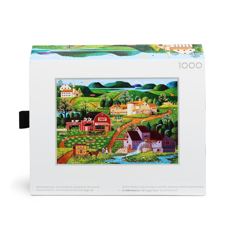 Buffalo Games - Silver Select - Charles Wysocki - Charles Wysocki - Burma Road - 1000 Piece Jigsaw Puzzle for Adults -Challenging Puzzle Perfect for Game Nights - Finished Size is 26.75 x 19.75 - Image 5