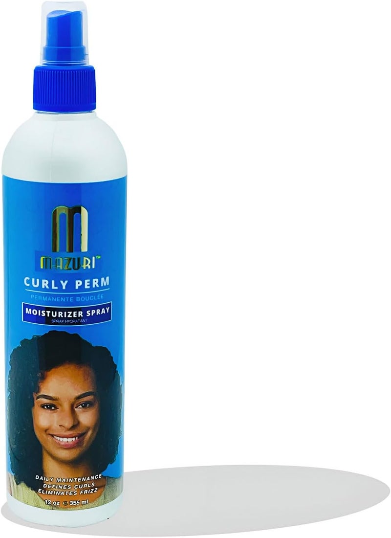 Mazuri Curly Perm Moisturizer Spray 355 ml for Curly Hair