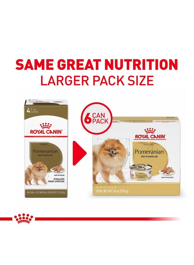 رويال كانين طعام كلاب رويال كانين بوميرانيان للبالغين، رغيف معلب في صلصة، علبة 3 أونصة (عبوة من 6 قطع) - Image 2