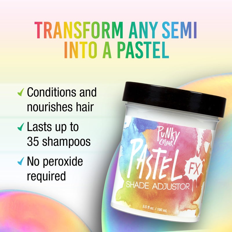 Punky PastelFX Shade Adjustor Semi Permanent Hair Color - Vegan, Cruelty-Free Conditioning Hair Dye, Lasts Up to 35 Washes, 3.5 fl oz - Image 2