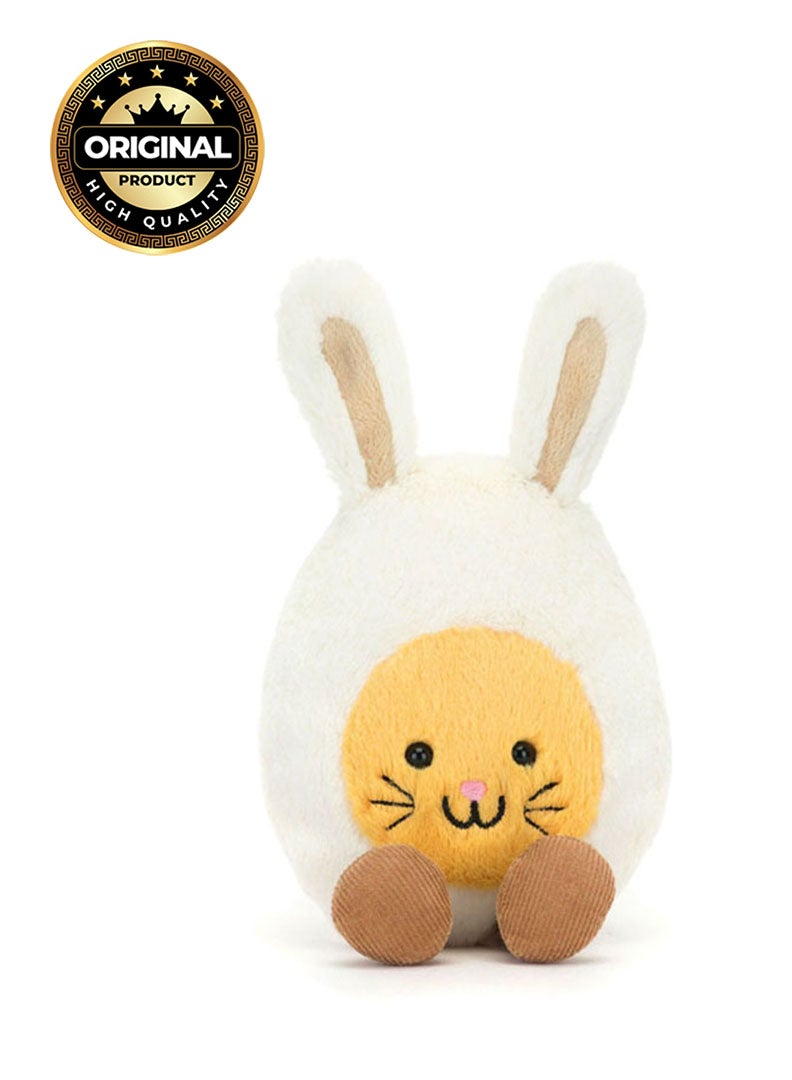 Jellycat Amuseables Bunny Egg Plush – Soft Stuffed Toy with Cordy Legs, Cute Valentine’s Gift for Kids & Adults, Collectible Jellycat, 11cm - Image 1