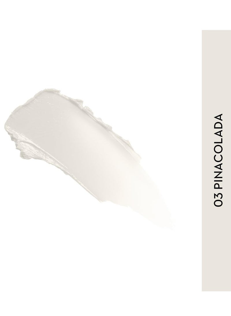 شوجر كوزماتيكس مرطب الشفاه تيبسي من شوجر كوزماتيكس للشفاه الجافة والمتشققة مع فيتامين هـ وزبدة الشيا وزيت الجوجوبا | حماية وتغذية الشفاه | مرطب الشفاه مع SPF | 4.5 جرام - 03 بيناكولادا - Image 2