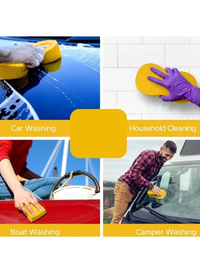 AMM Car Washing Smart Sponge | Soft Scratch-Free Cleaning Sponge | High Absorbent Foam for Car, Bike & Home Cleaning - Image 5