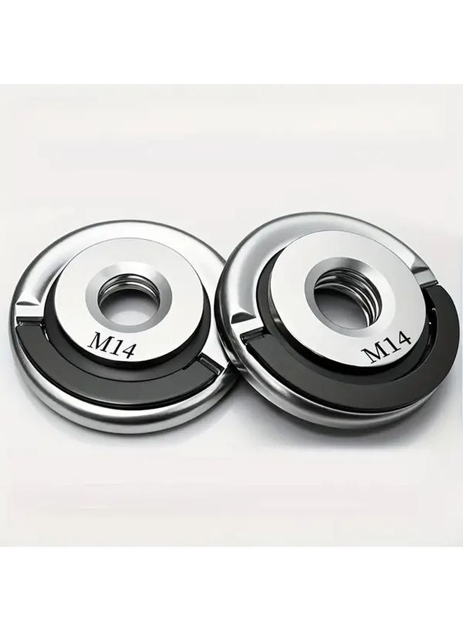 1 Pack Quick Lock Flange Nut Angle Grinder Replacement Accessory - Image 2