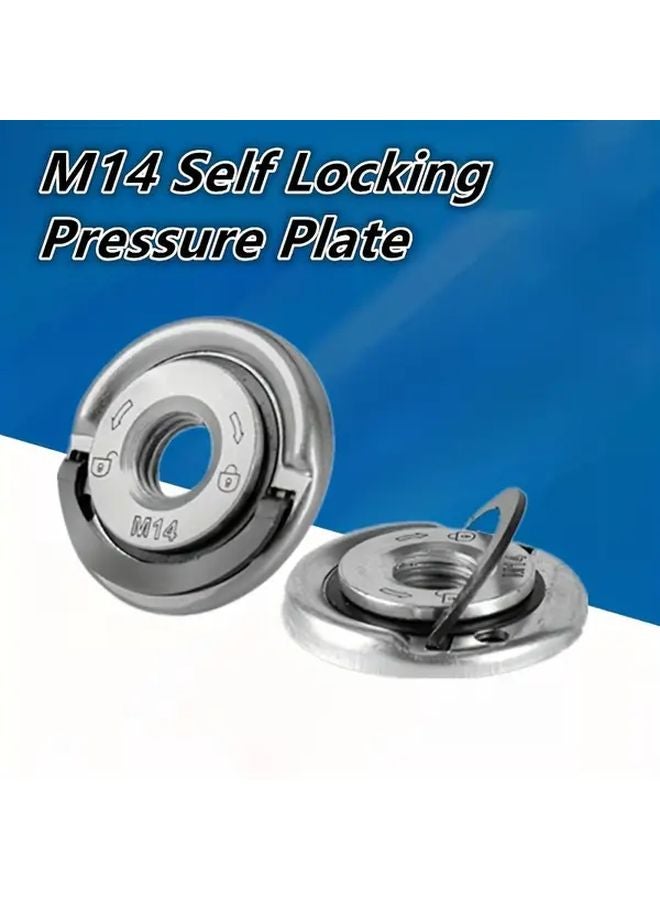 1 Pack Quick Lock Flange Nut Angle Grinder Replacement Accessory - Image 4