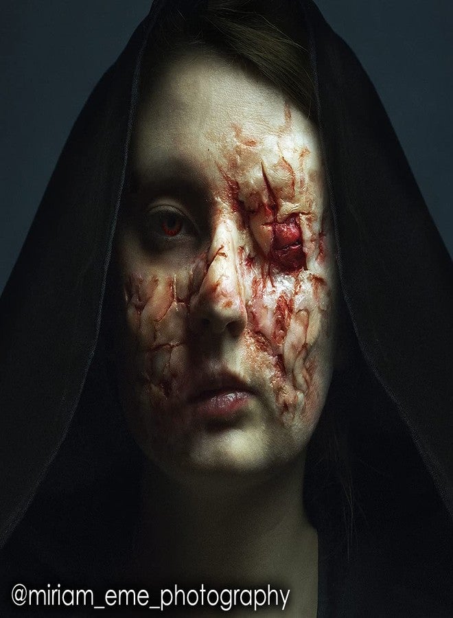 mehron غراء روح ميهرون للمكياج | غراء روح لاصق | تأثيرات خاصة، كوسبلاي، هالوين، مكياج الأداء المسرحي | لاصق تجميلي محترف للوجه، الجلد، والجسم (4.5 أونصة) (مات)  - Image 5