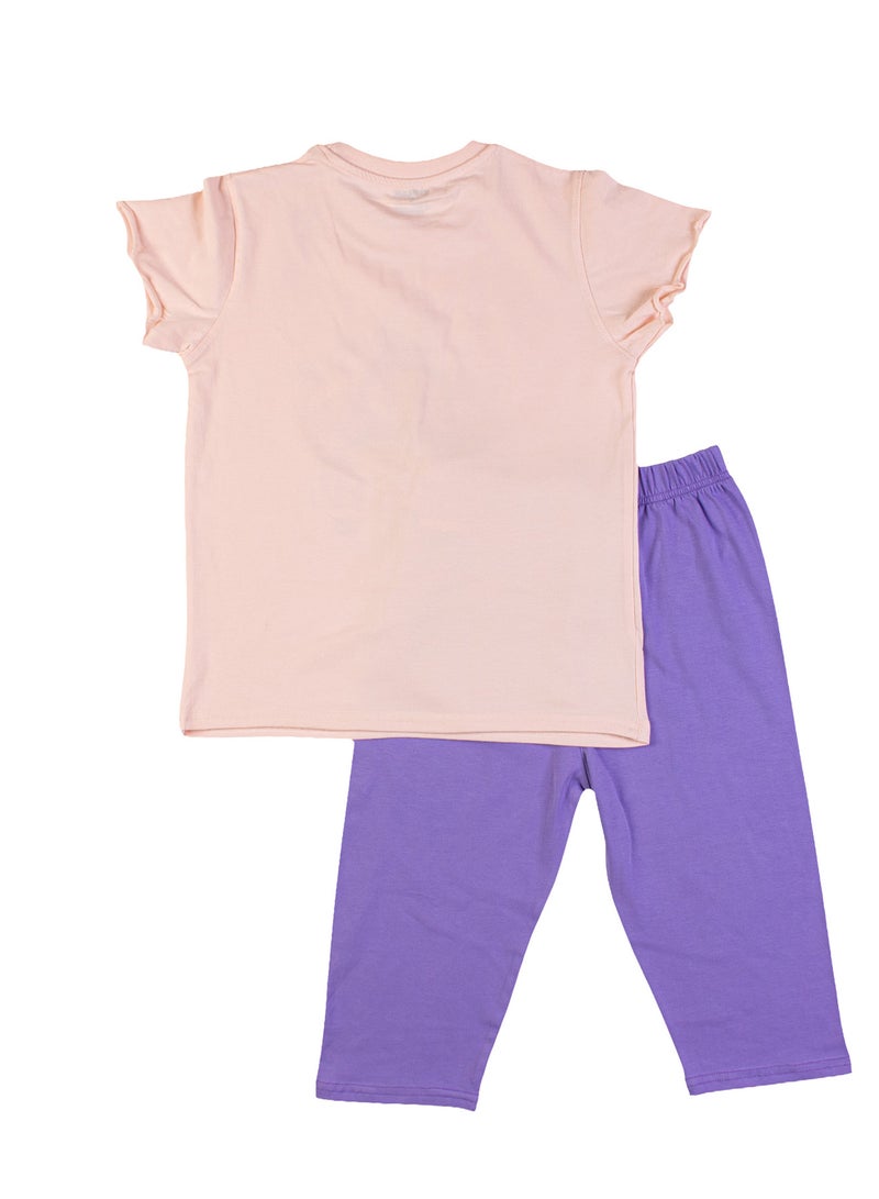 Zercon Summer Pajama Set for Girls 8204 - Image 3