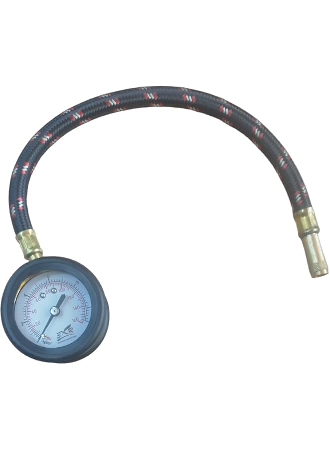 3XR Car Air Pressure Gauge With Rubber Hose - Image 1