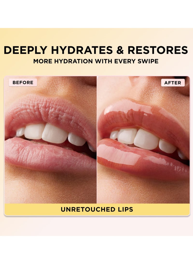 Gisou - GISOU Honey Infused Lip Oil Nourishing Honey Lip Treatment for Hydration and Gloss  0.27 oz 8 mL - Image 1