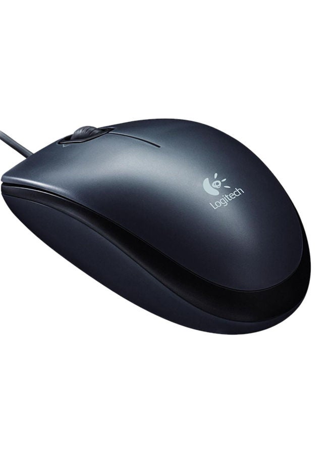 NIBEMINENT Logitech M90 Mouse, Black black