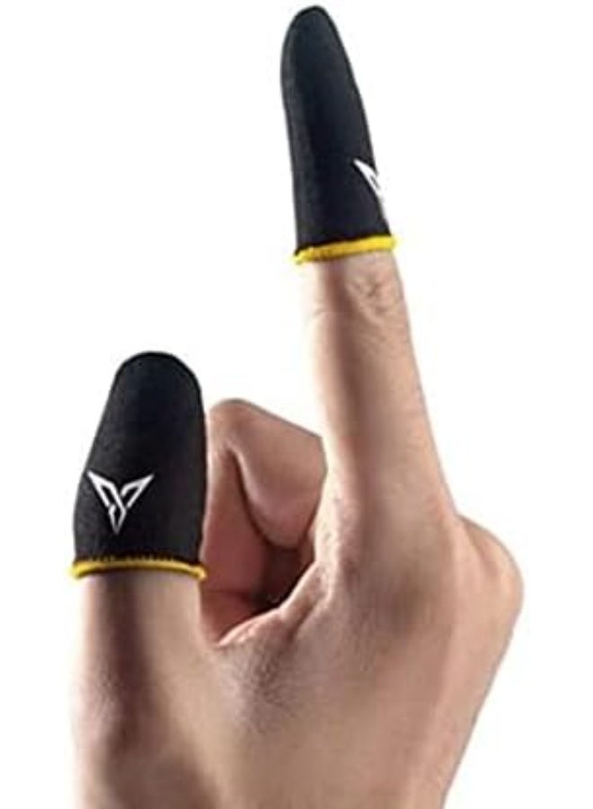 Sweatproof Gaming Finger Sleeves for Mobile Controller – 1 Pair – Ideal for PUBG and Mobile Gaming - Image 2