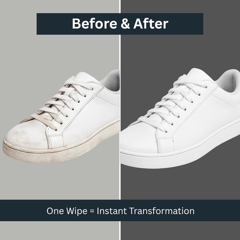 LyfNeeds Sneaker & Shoe Cleaner Wipes – Quick, Portable Cleaning for All Footwear Types - Image 2
