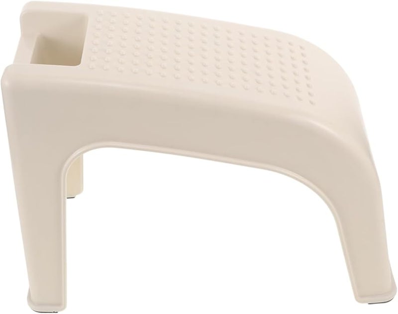 Non Slip Shower Foot Rest Stool For Leg Shaving And Manicure Durable Plastic Bathroom Footrest - Image 2