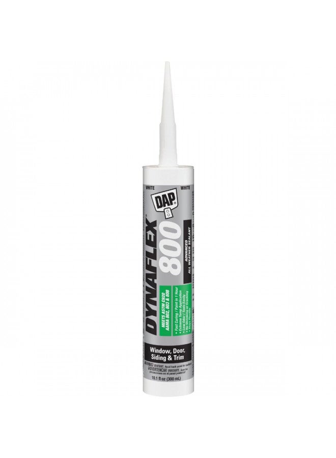 DAP 801 Caulk, 10.1 oz, White