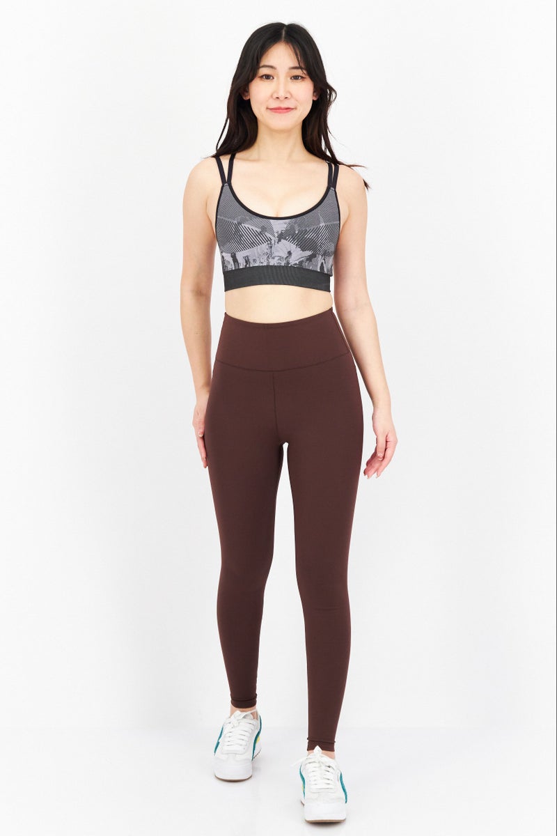 Adidas Women Padded Sports Bra, Black - Image 2