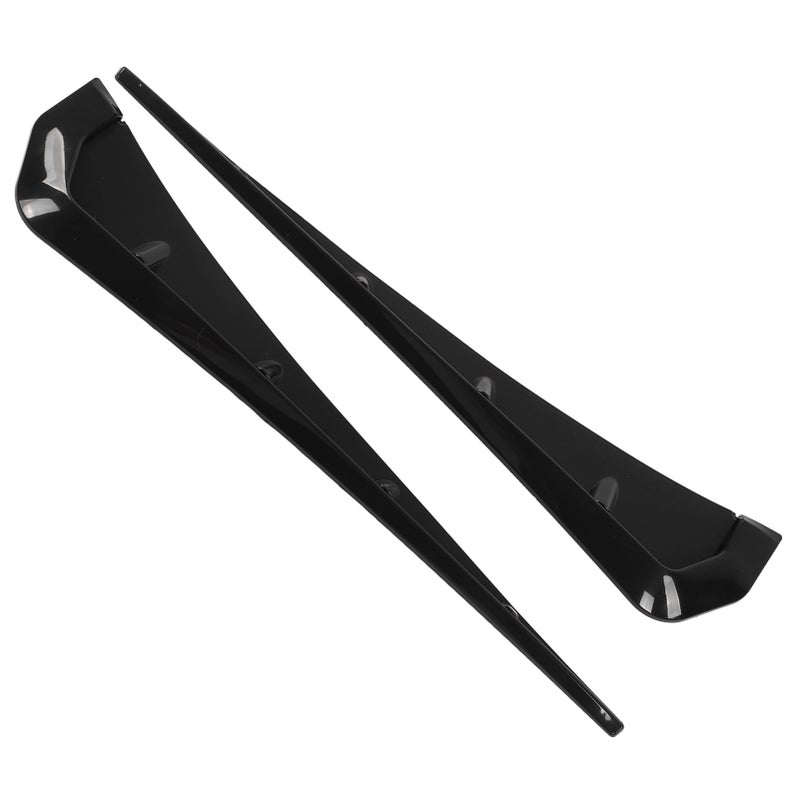 2pcs Car Mudguard Side Wing Air Vent Cover Trim Black Exterior Accessories Universal for Car - Image 2