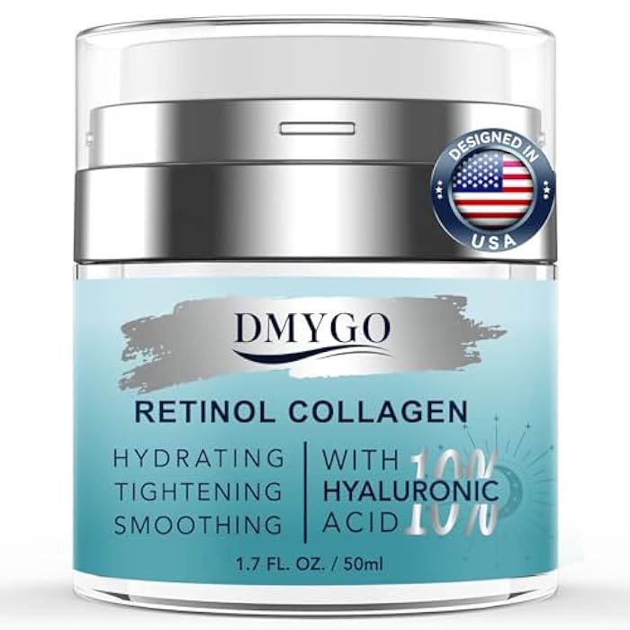 DMYGO Instant Face Lift Cream with Retinol, Collagen & Hyaluronic Acid, Neck Cream for Tightening and Firming - Anti Aging Face Moisturizer for Women & Men Reduce Wrinkle, Retinol Cream for Face, 1.7 FL OZ - Image 1