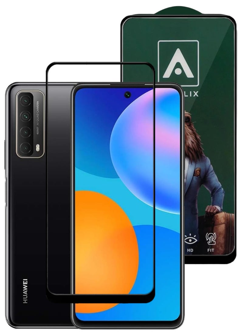 ACLIX Antistatic ESD Dustproof Premium Quality High Definition Tempered Glass Screen Protector Designed For Huawei Y7a - Image 1
